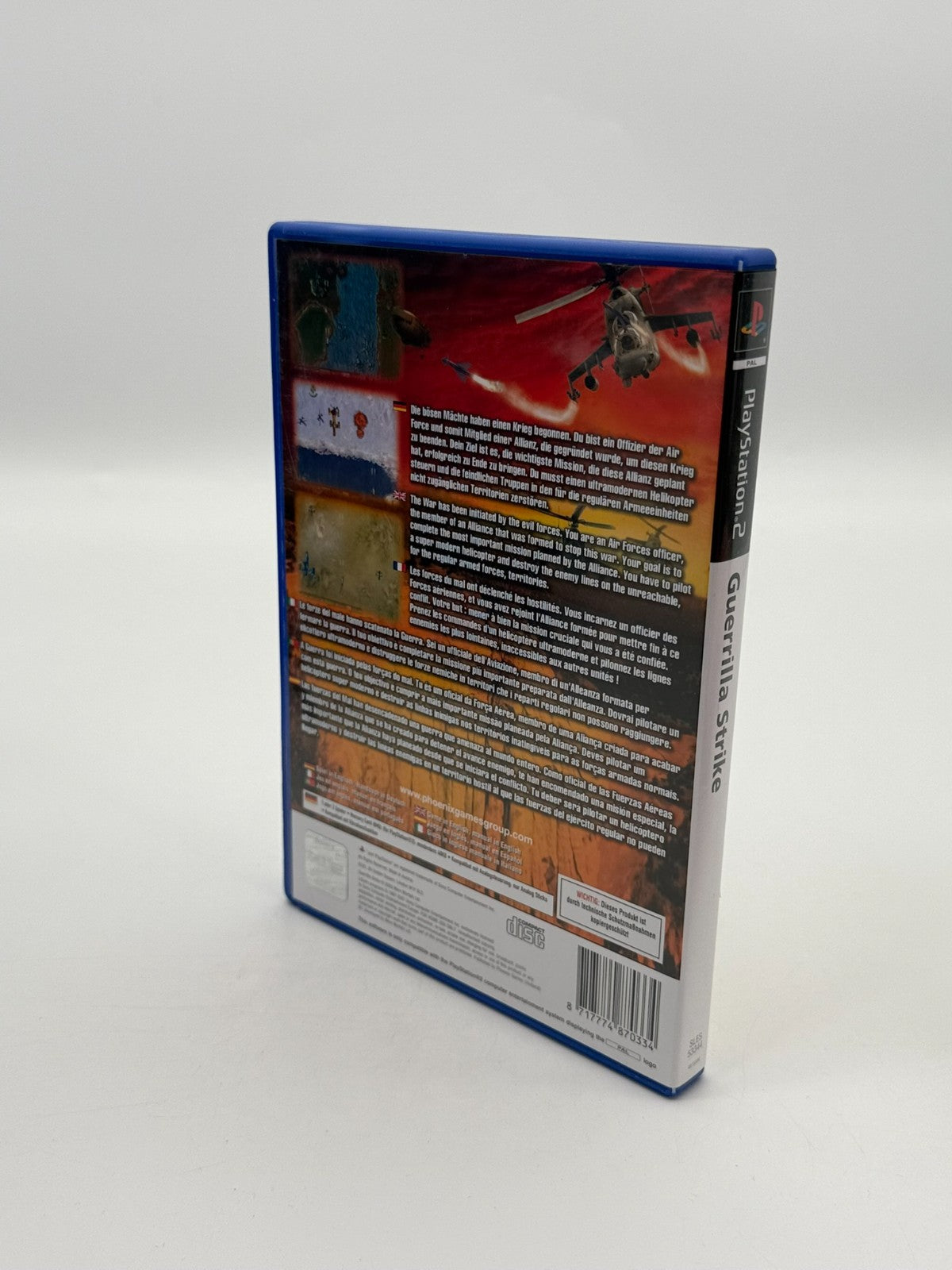 Guerrilla Strike Sony Playstation 2 Très bon état CIB OVP