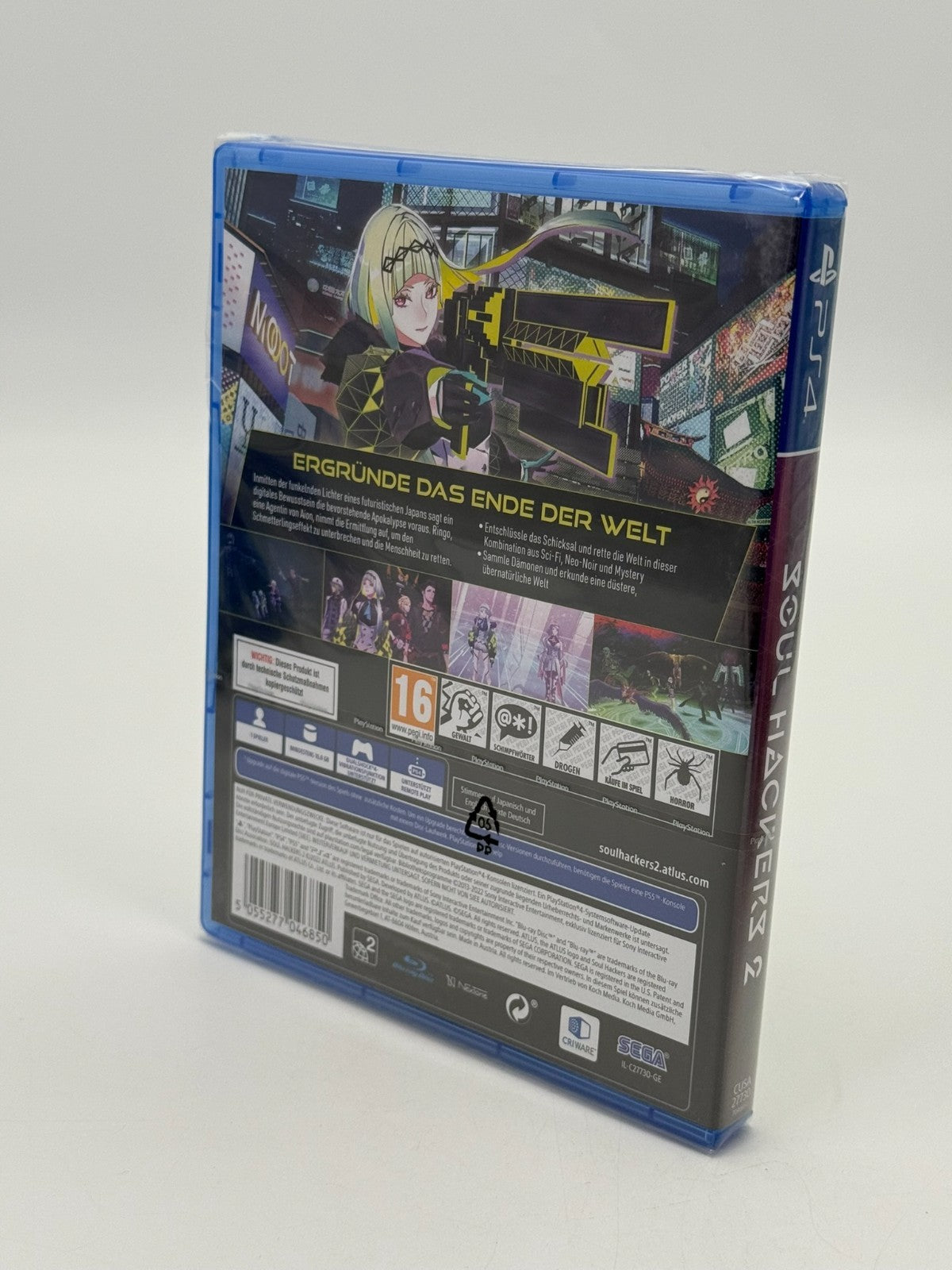 Soul Hackers 2 Sony Playstation 4 Factory Sealed OVP CIB Neu
