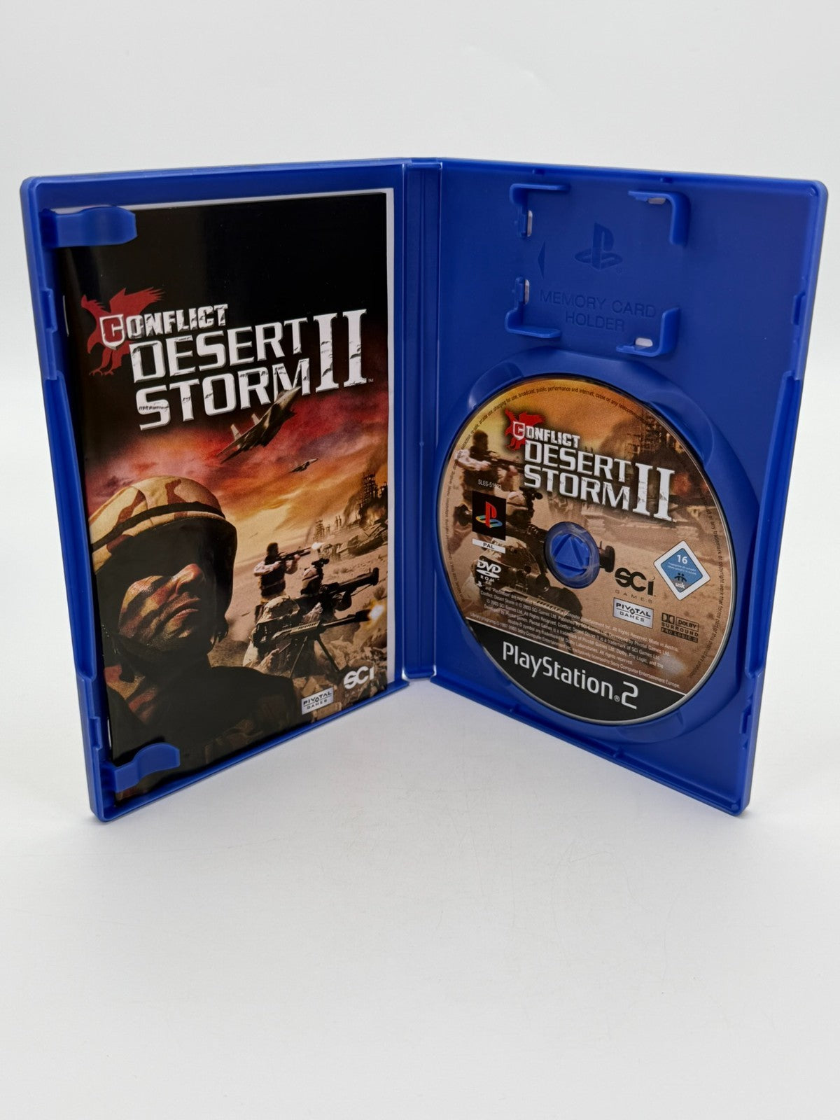 Conflict Desert Storm II Sony Playstation 2 bon état CIB OVP