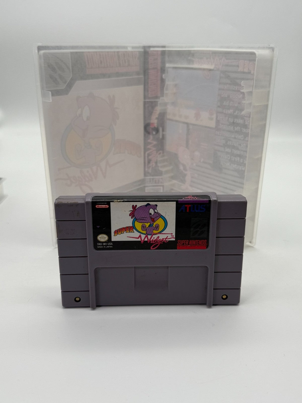 Super Widget Super Nintendo SNES NTSC-U/C guter Zustand