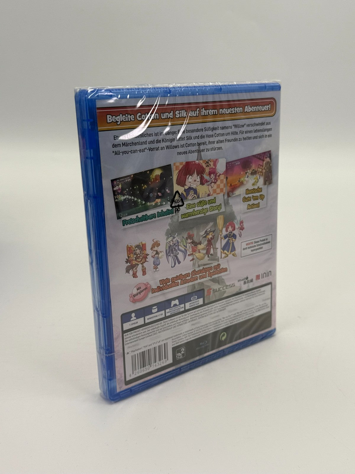 Cotton Fantasy Superlative Night Dreams Sony Playstation 4 Factory Sealed CIB