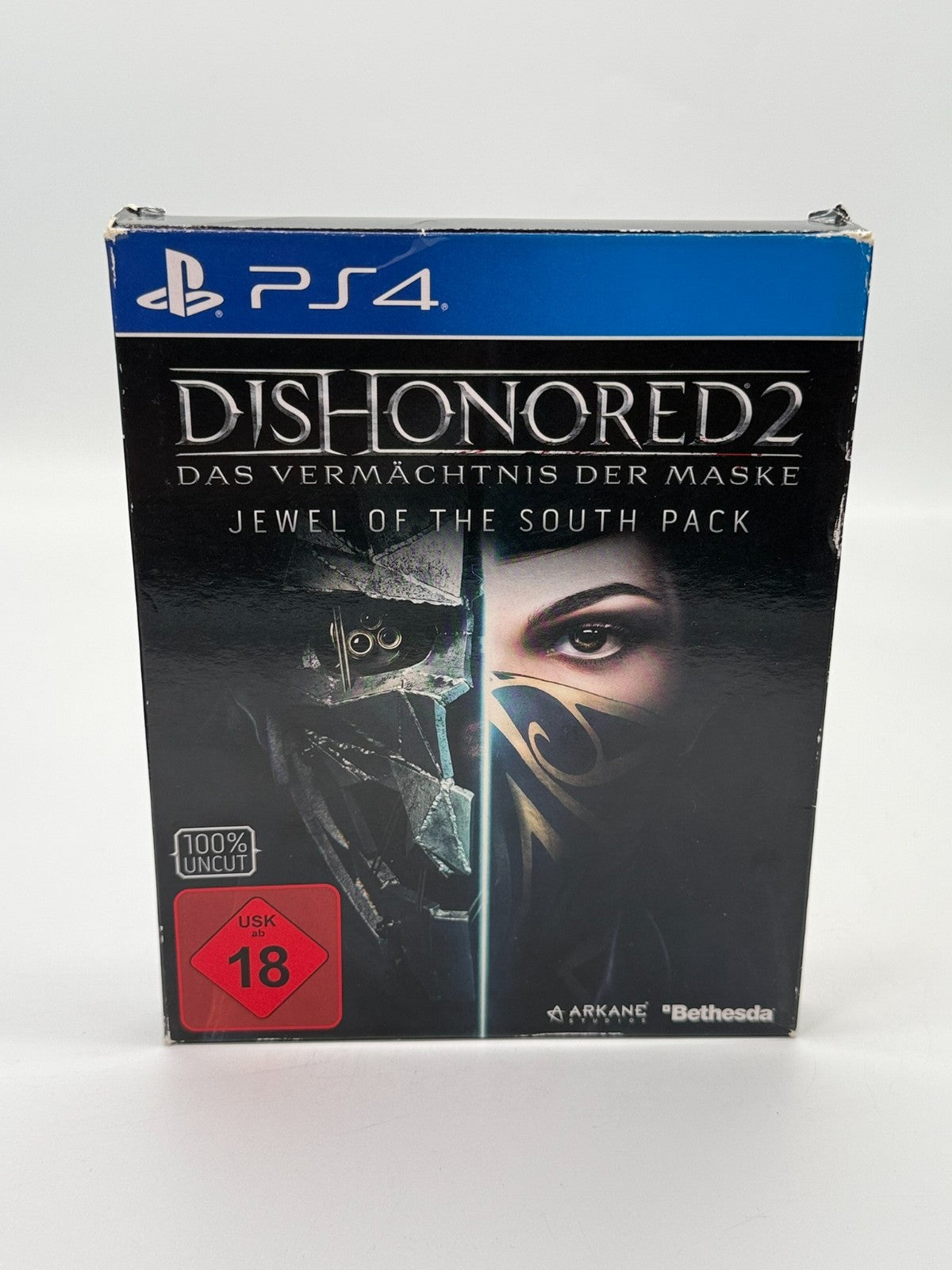 Dishonored 2 L'Héritage des Masques Sony Playstation 4 + Bande Sonore CIB OVP