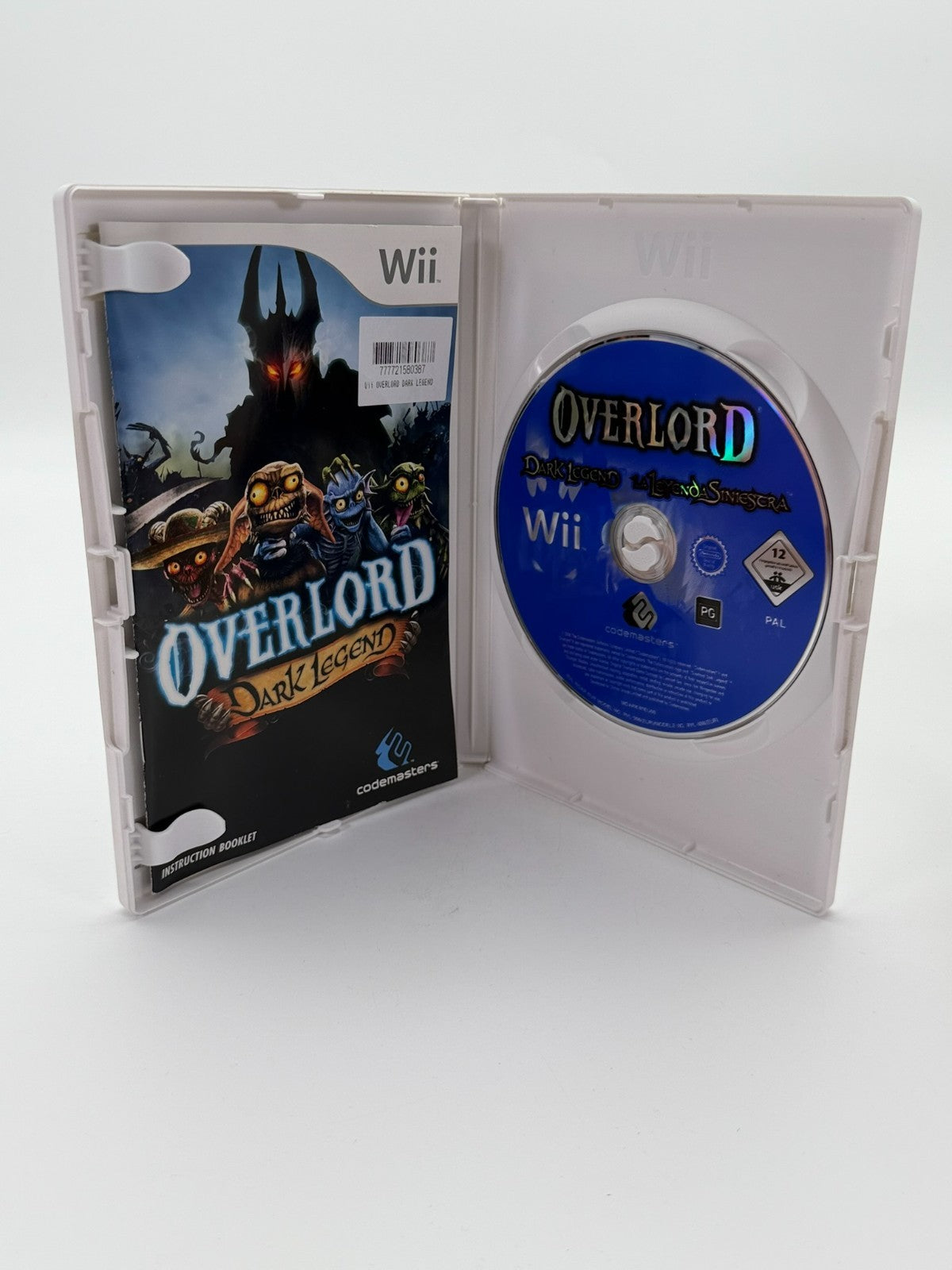 Overlord Dark Legend Nintendo Wii Sehr guter Zustand CIB OVP