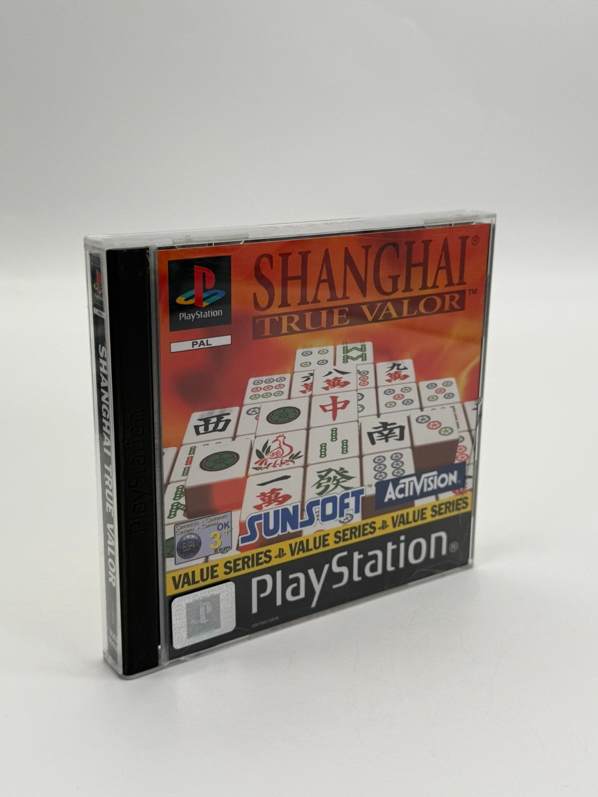Shanghai True Valor Sony Playstation 1 bon état CIB OVP