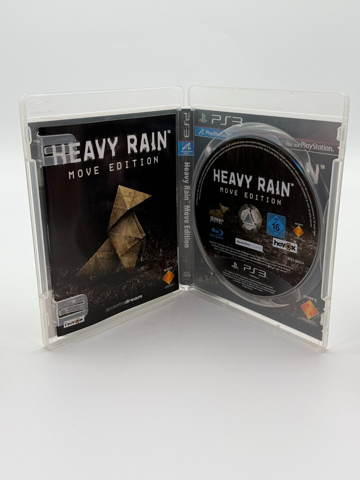 Heavy Rain Move Edition Sony Playstation 3 Sehr guter Zustand CIB OVP