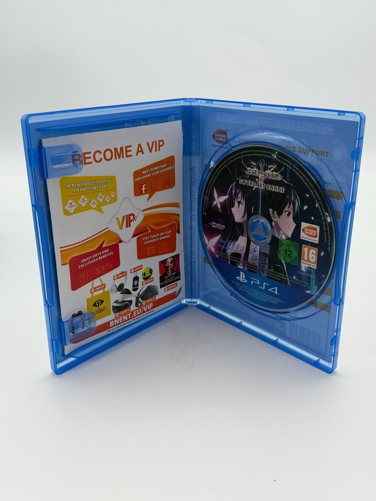 Accel World vs. Sword Art Online Sony Playstation 4 Sehr guter Zustand CIB OVP