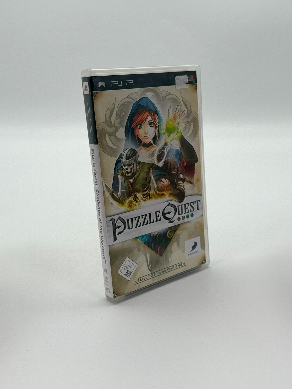 Puzzle Quest Challange of the Warlords Sony PSP Sehr guter Zustand CIB OVP