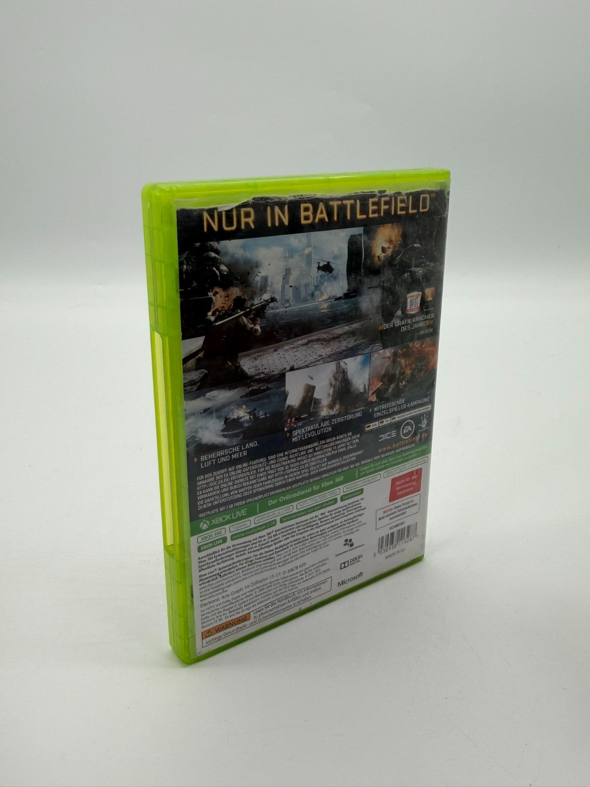 Battlefield 4 Microsoft XBox 360 Classics Akzeptabler Zustand CIB OVP