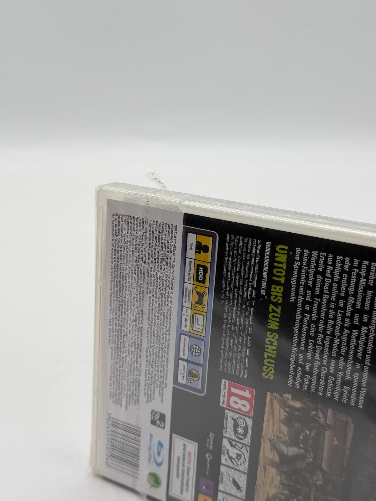 Red Dead Redemption Undead Nightmare Sony Playstation 3 Factory Sealed Neu