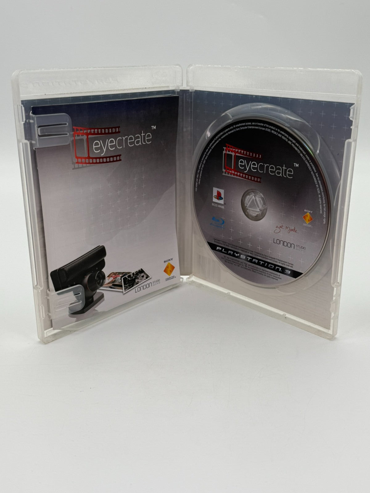 EyeCreate Sony Playstation 3 guter Zustand CIB OVP