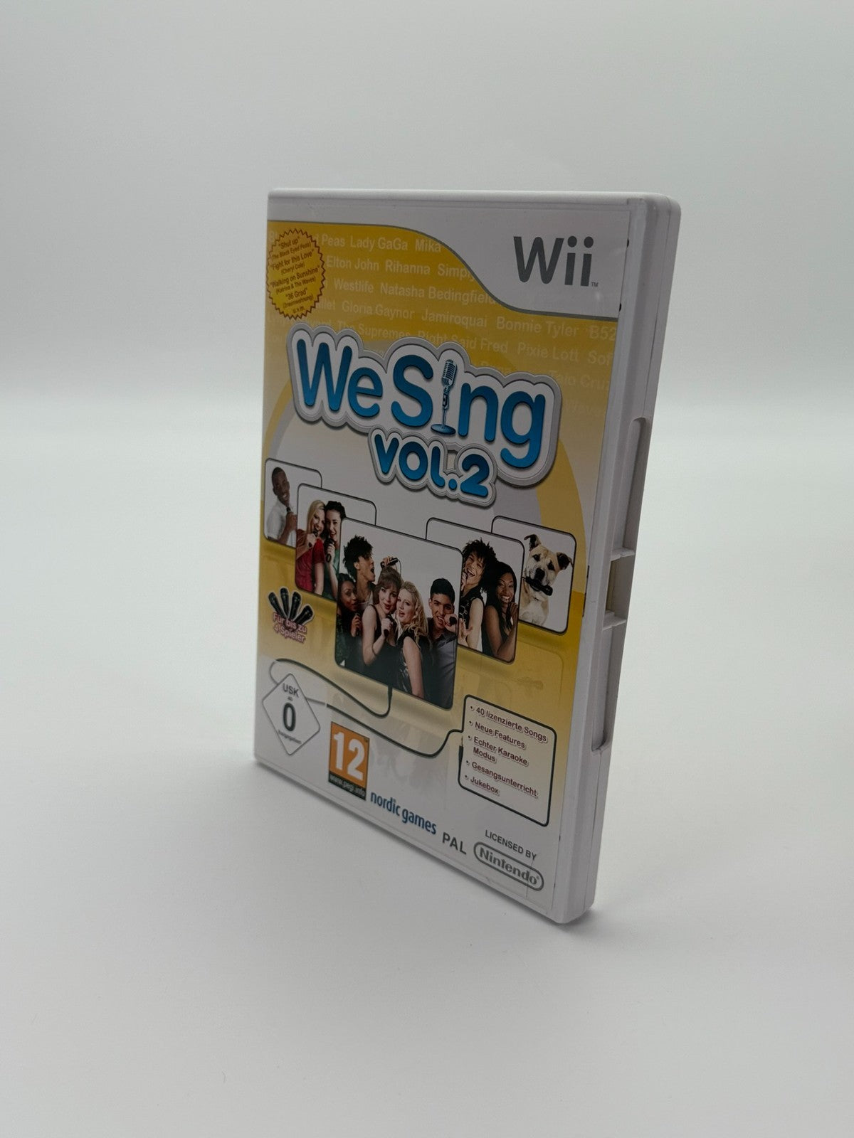 We Sing Vol.2 Nintendo Wii Sehr guter Zustand CIB OVP