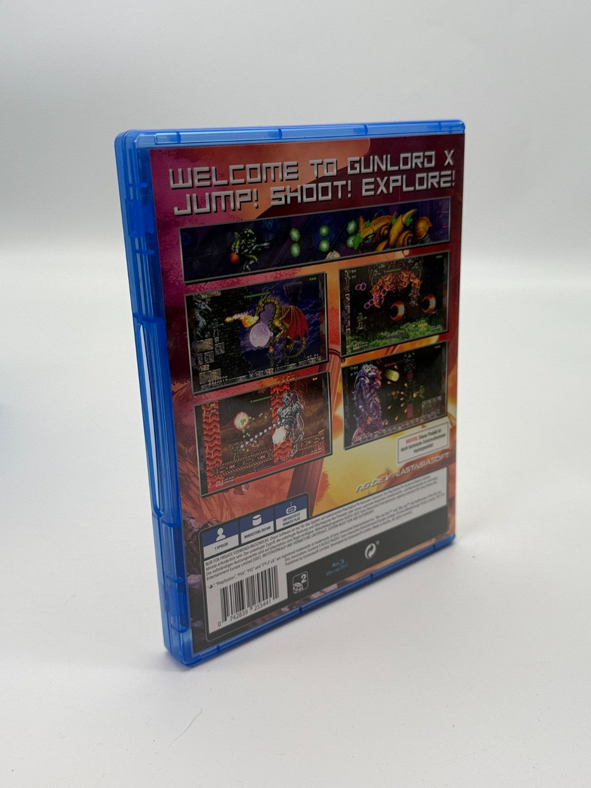 Gunlord X Sony Playstation 4 Neuwertiger Zustand CIB OVP