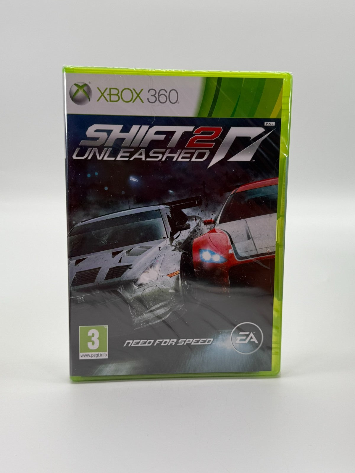 Shift 2 Unleashed Microsoft XBox 360 Neu Factory Sealed CIB OVP