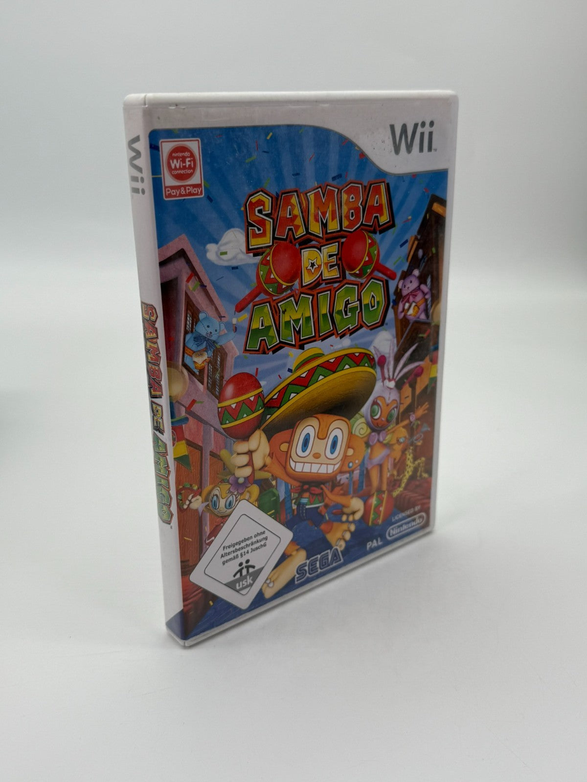 Samba De Amigo Nintendo Wii guter Zustand CIB OVP