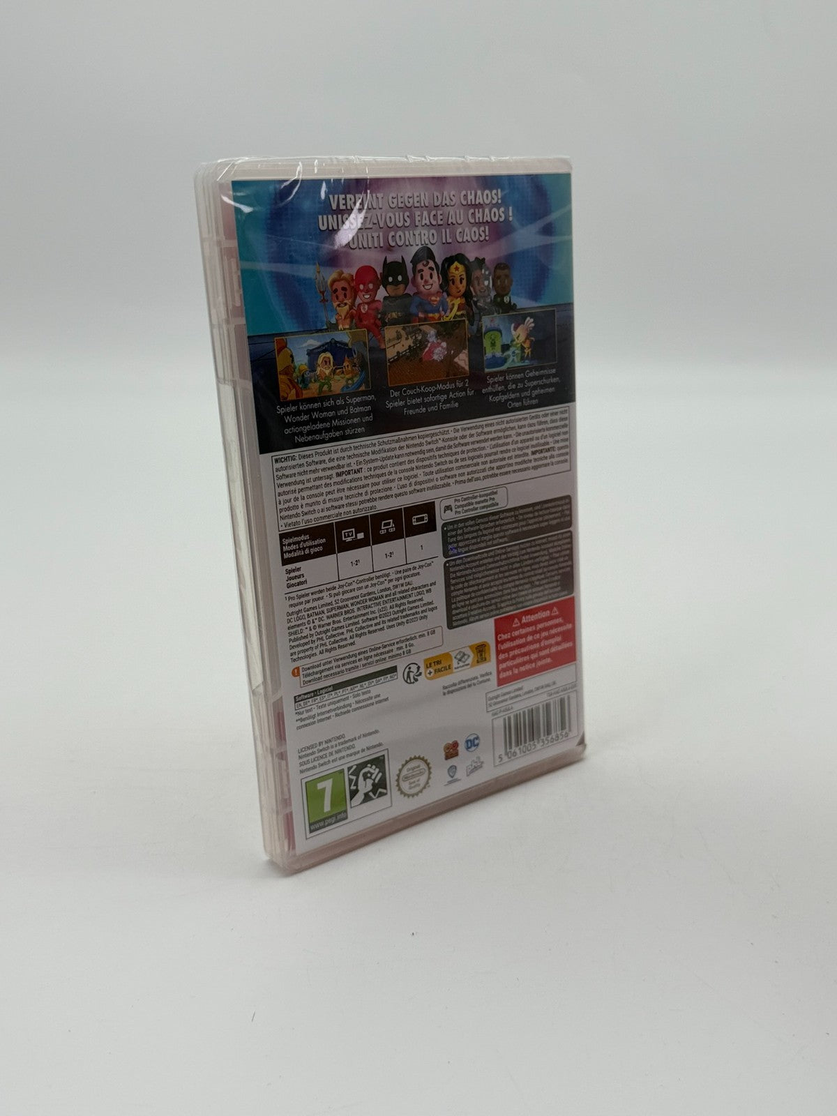DC's Justice League Cosmic Chaos Nintendo Switch Sealed New CIB OVP