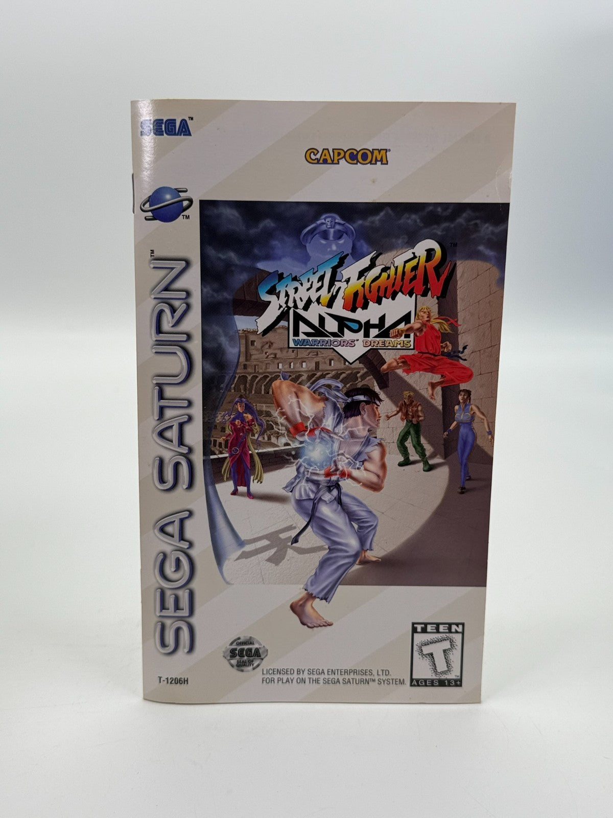 Street Fighter Alpha Warriors Dreams Sega Saturn NTSC-U/C bon état CIB OVP