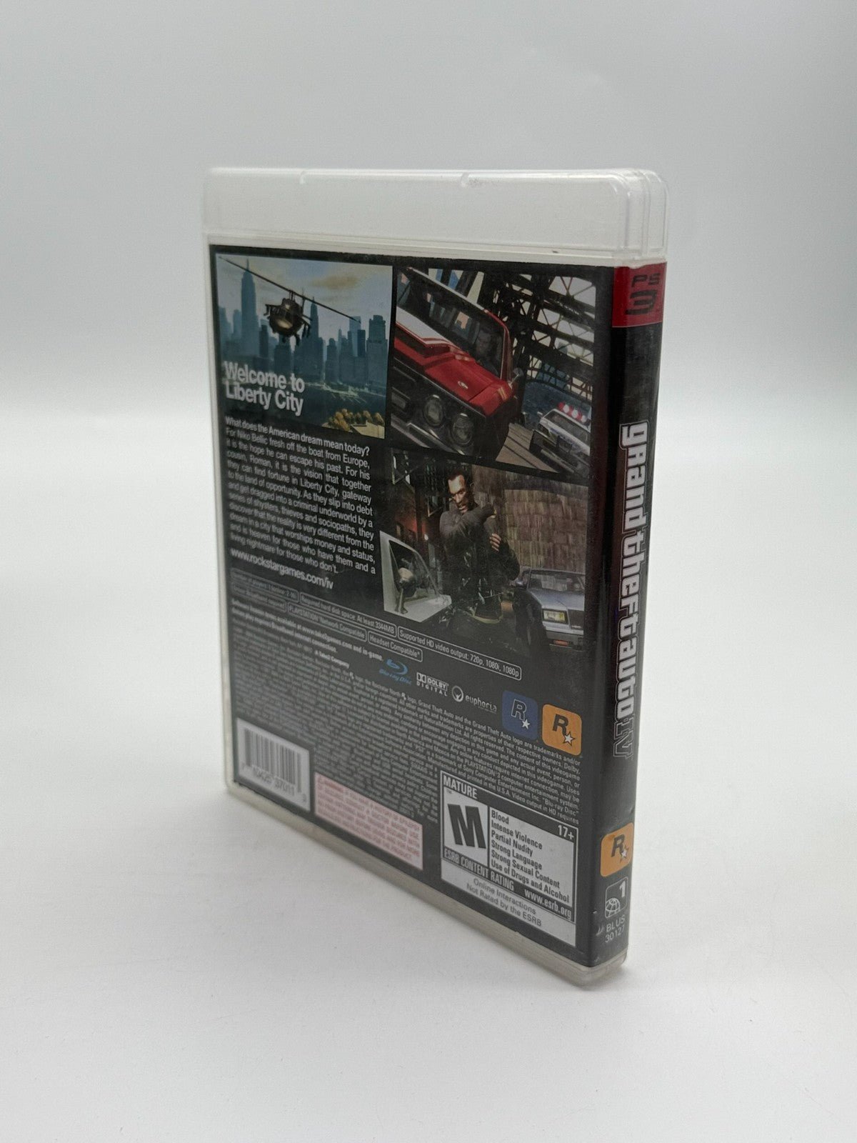 Grand Theft Auto IV Sony PlayStation 3 Très bon état CIB OVP