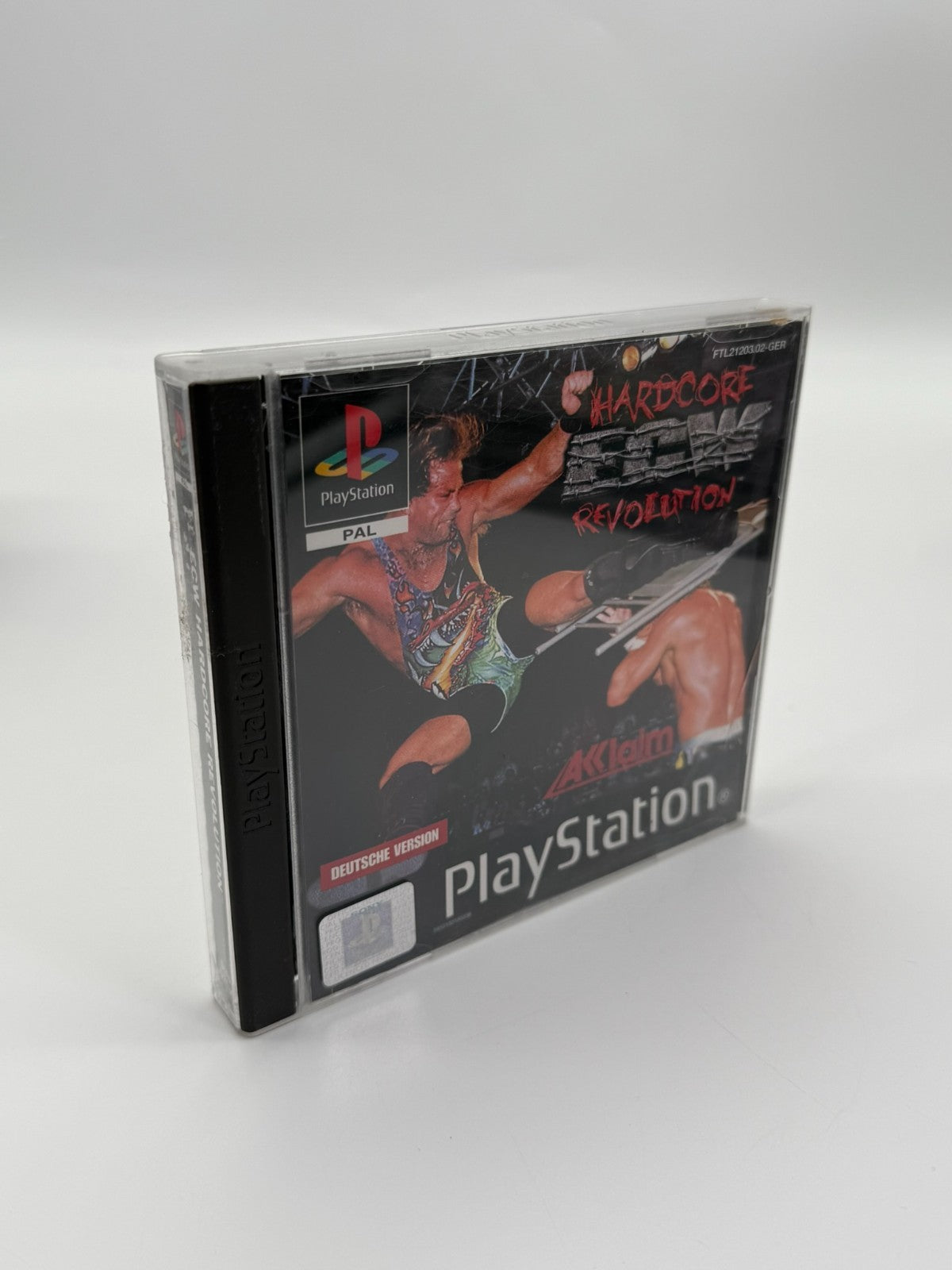 ECW Hardcore Revolution Sony Playstation 1 bon état CIB OVP