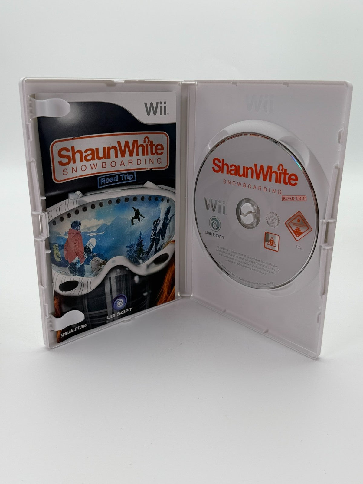Shaun White Snowboarding Road Trip Nintendo Wii Sehr guter Zustand CIB OVP
