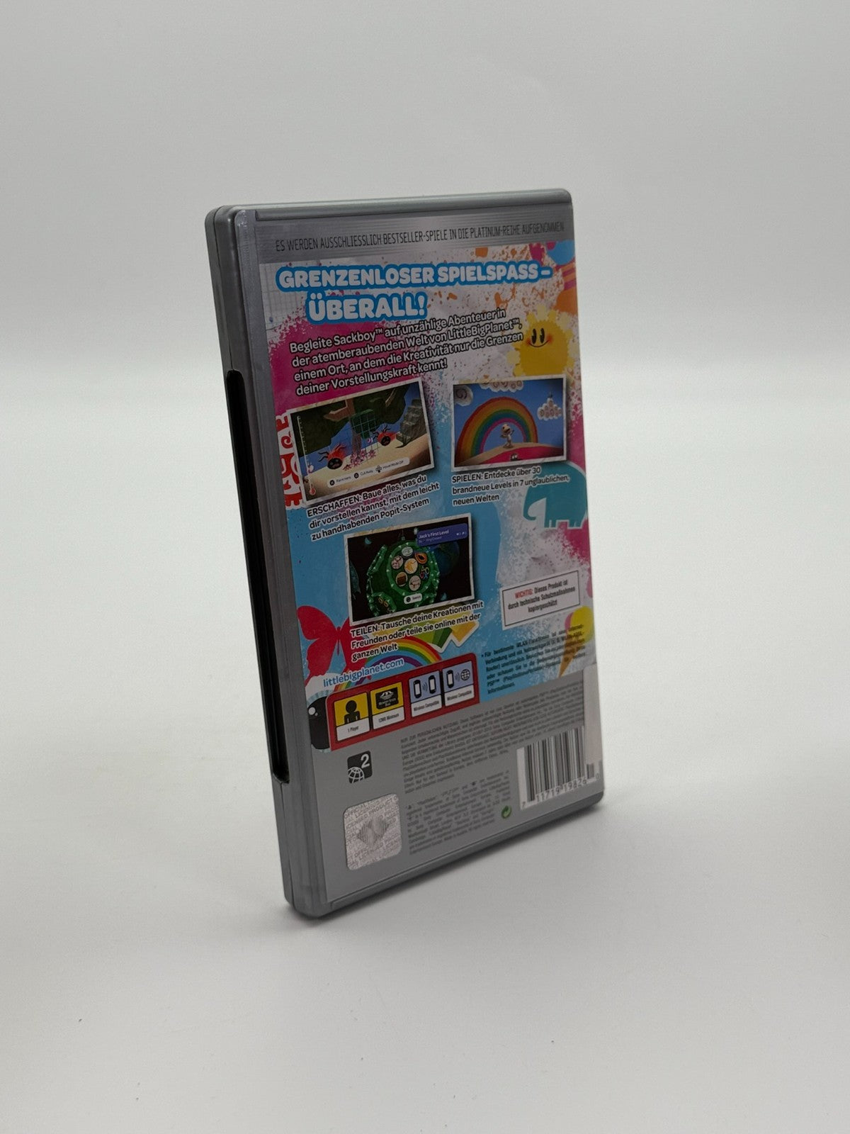 Little Big Planet Platinum Sony PSP Sehr guter Zustand CIB OVP