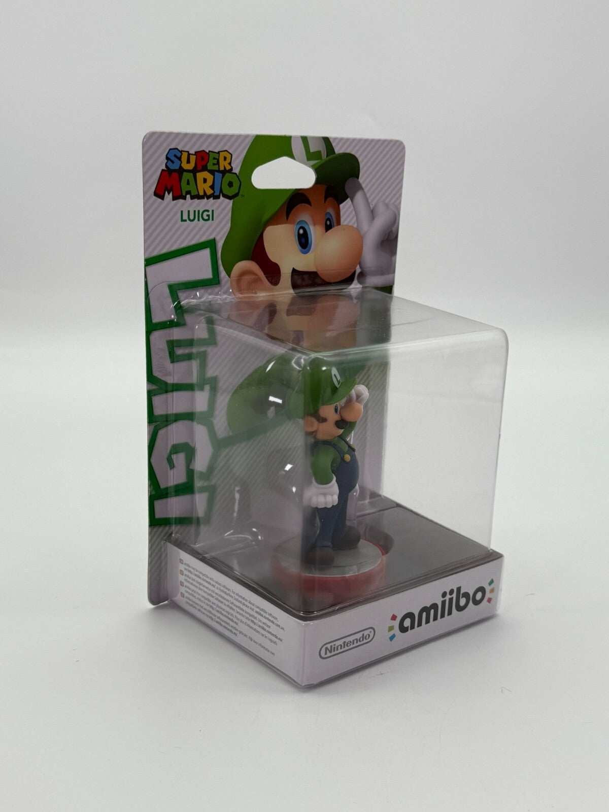 Super Mario Luigi Amiibo 3DS Wii U Switch New Factory Sealed
