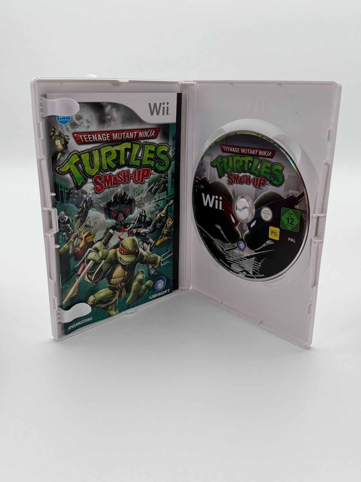 Teenage Mutant Ninja Turtles Smash-Up Nintendo Wii Sehr guter Zustand CIB OVP