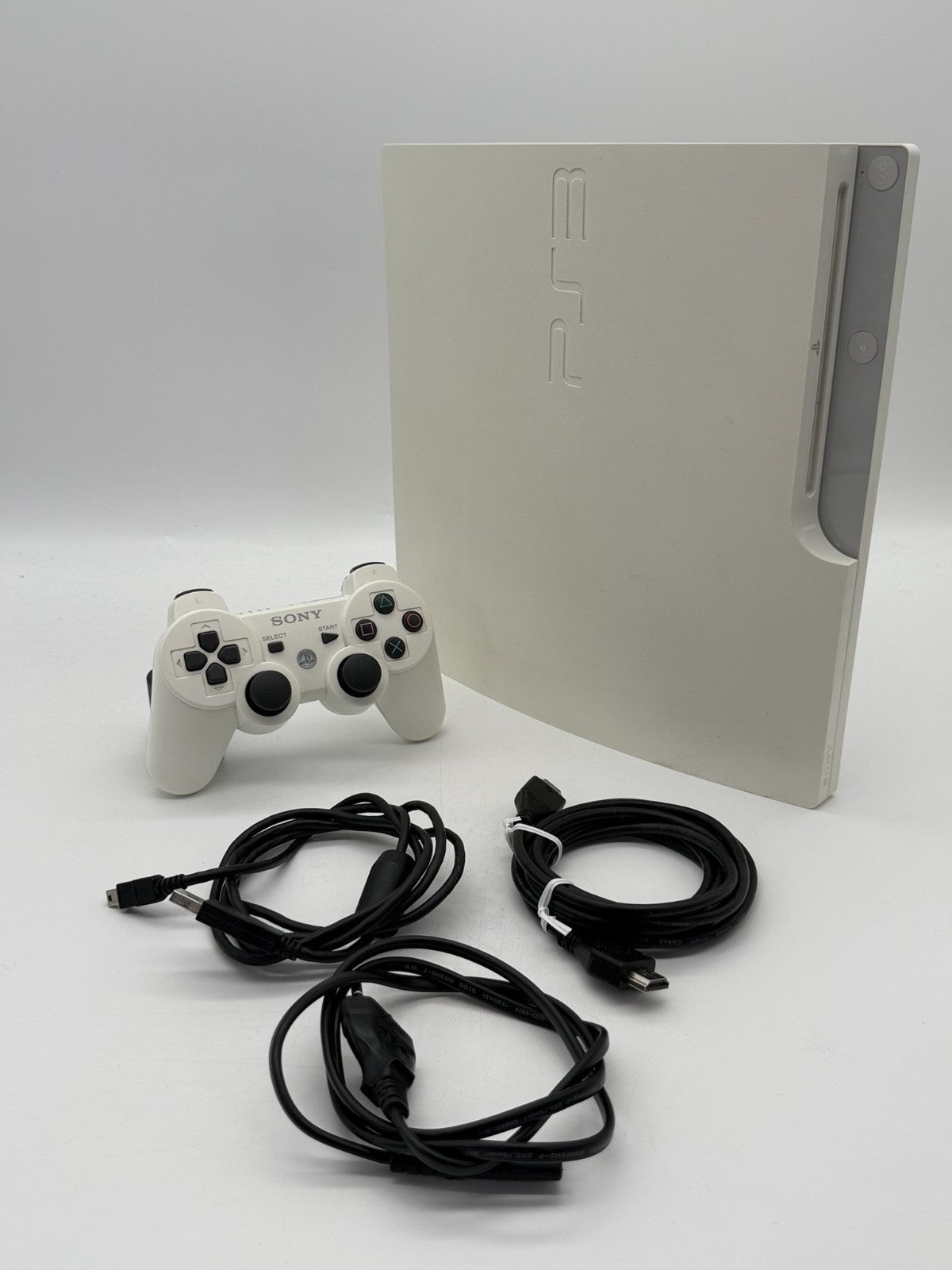 Sony Playstation 3 Weiß CECH-3004B guter Zustand Firmware 4.92