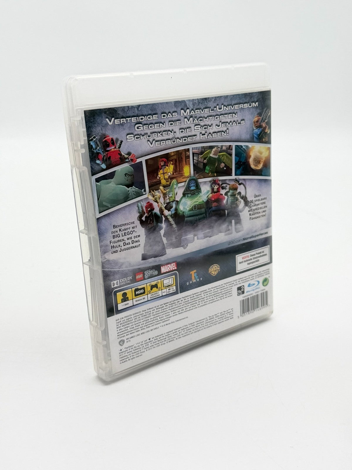 Lego Marvel Super Heroes Sony Playstation 3 guter Zustand CIB OVP