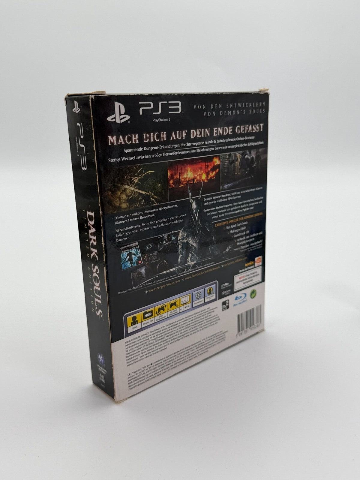 Dark Souls Limited Edition Sony Playstation 3 Sehr gut CIB OVP