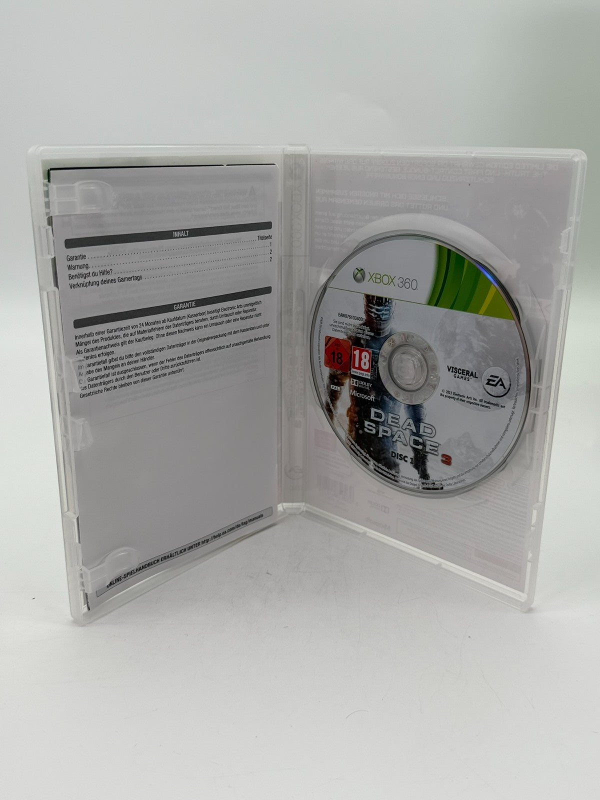 Dead Space 3 Limited Edition Microsoft XBox 360 guter Zustand CIB OVP