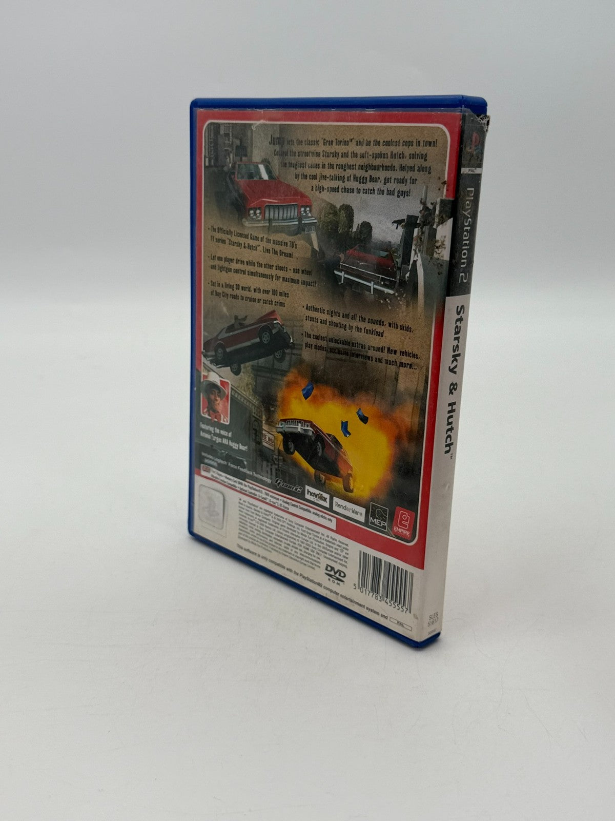 Starsky & Hutch Sony Playstation 2 Akzeptabler Zustand CIB OVP