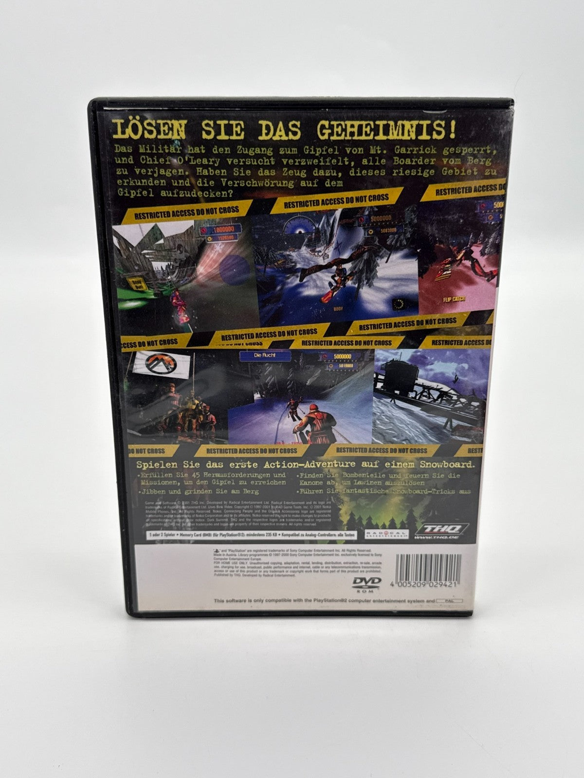 Dark Summit Sony Playstation 2 bon état CIB OVP