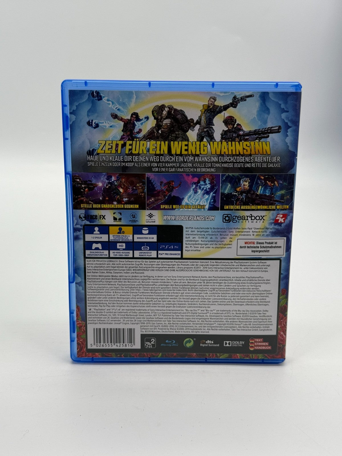 Borderlands 3 Sony PlayStation 4 Très bon état CIB OVP