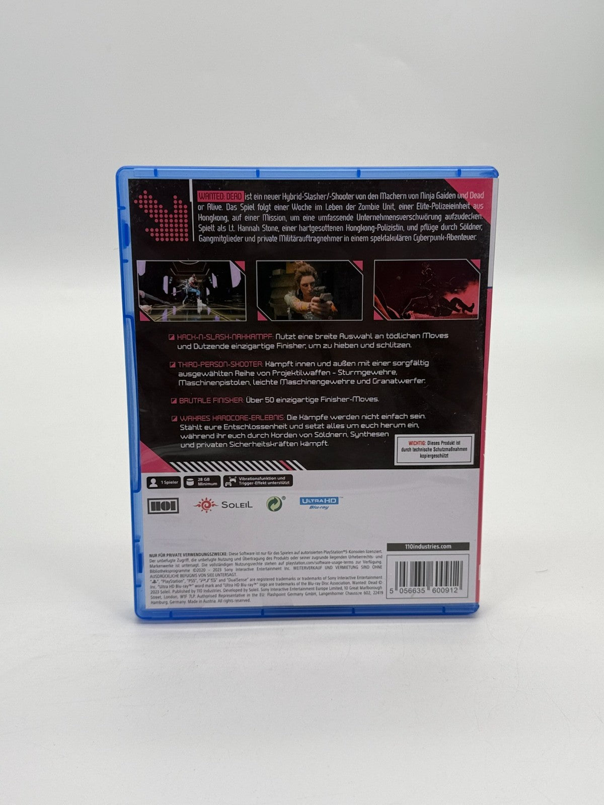 Wanted Dead Sony PlayStation 5 As New Condition CIB OVP