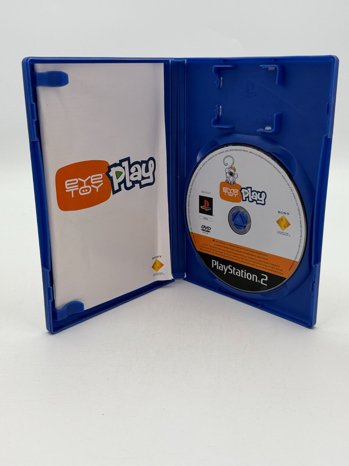 Eye Toy Play Sony Playstation 2 Akzeptabler Zustand OVP