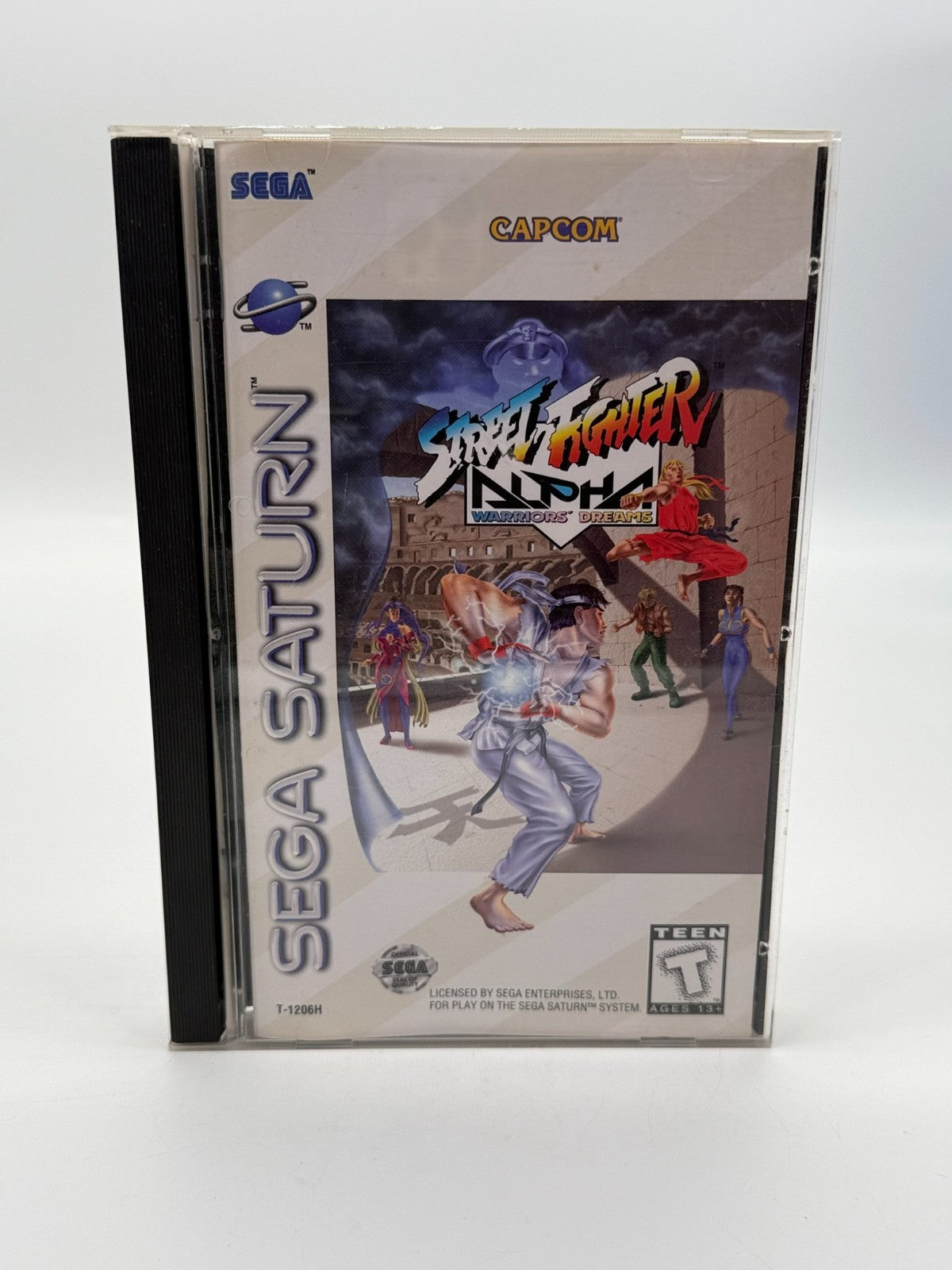 Street Fighter Alpha Warriors Dreams Sega Saturn NTSC-U/C bon état CIB OVP