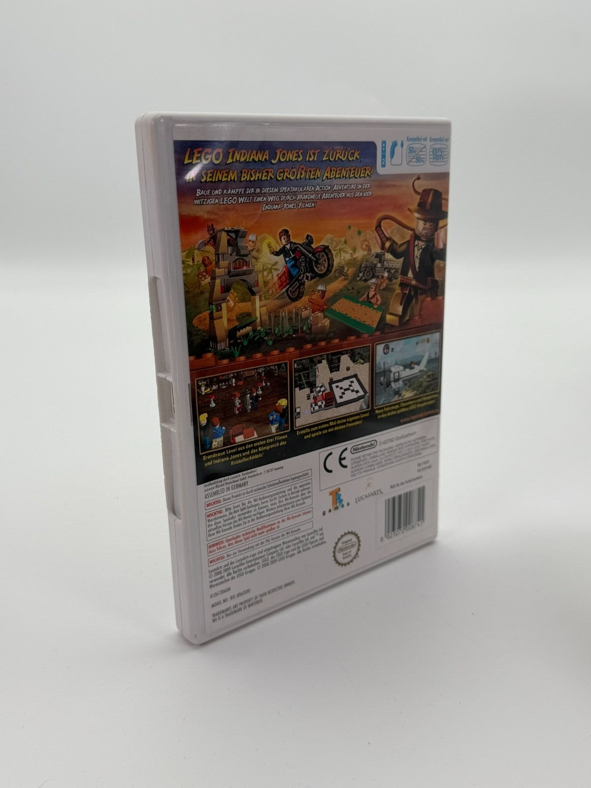 Lego Indiana Jones 2 Die Neuen Abenteuer Nintendo Wii Sehr guter Zustand CIB OVP