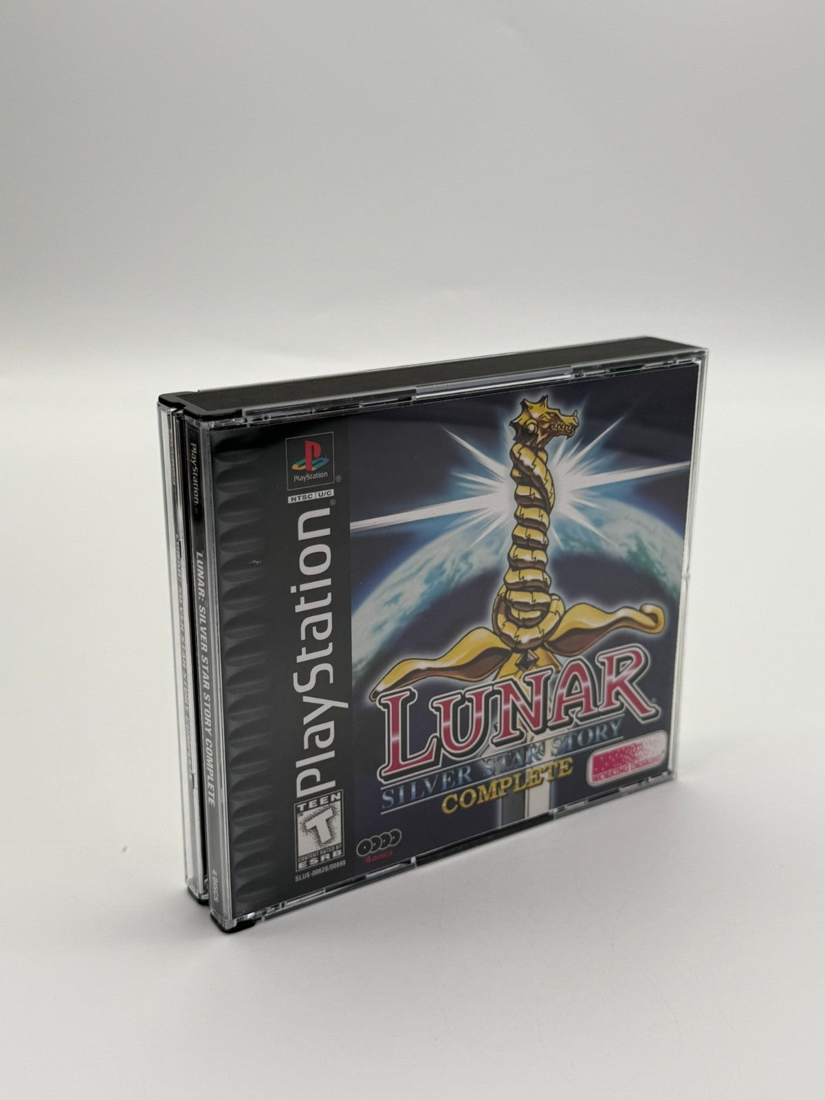 Lunar Silver Star Story Complete Sony Playstation 1 bon état NTSC CIB OVP