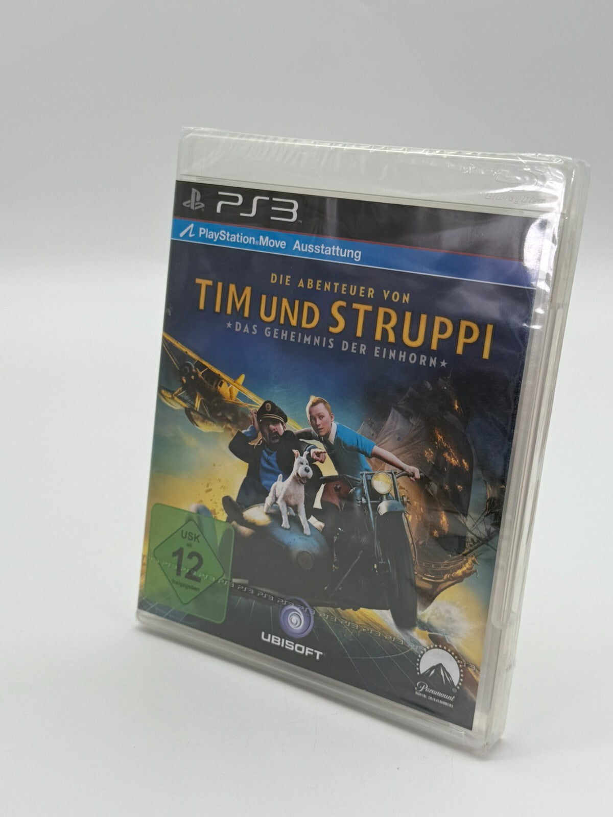 Tim und Struppi: das Geheimnis der Einhorn Sony Playstation 3 Sealed Neu