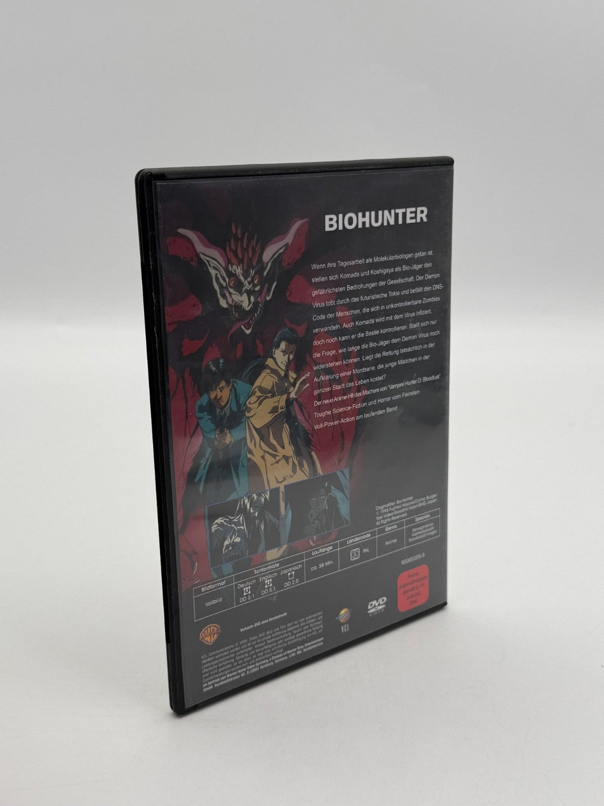 Biohunter Manga Mania DVD Anime bon état
