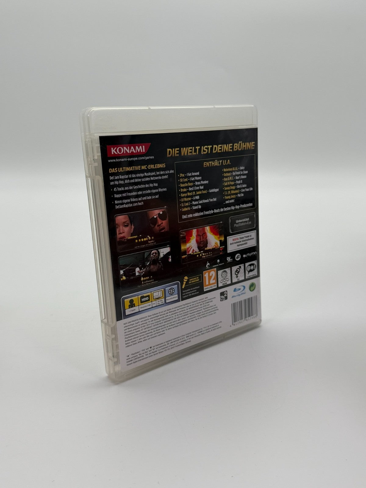 Def Jam Rapstar Sony Playstation 3 Sehr guter Zustand CIB OVP