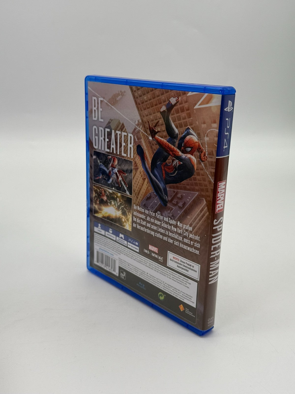 Spider Man + Steelbook Sony Playstation 4 Très bon état CIB OVP