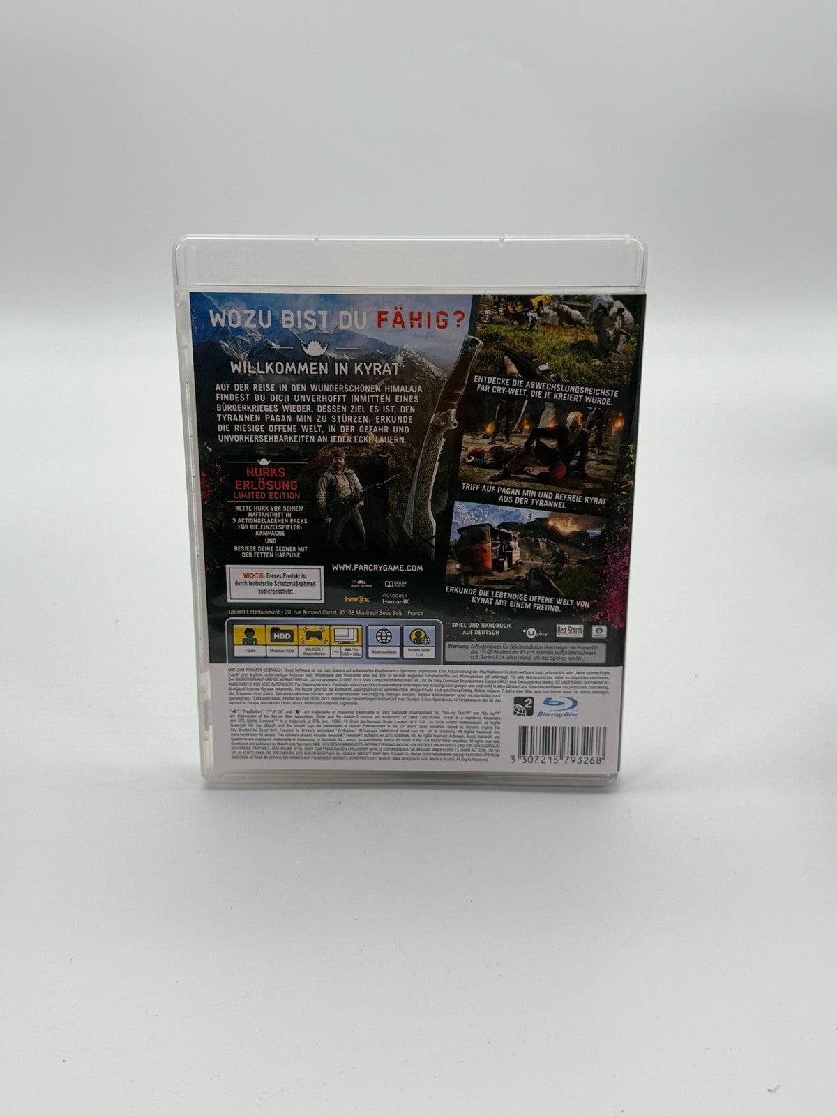 Far Cry 4 Limited Edition Sony PlayStation 3 Very good condition CIB OVP