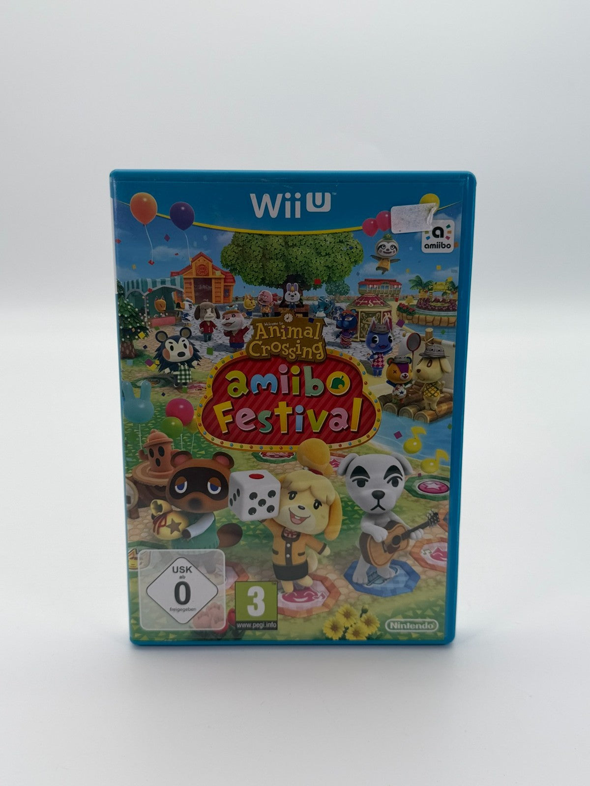 Animal Crossing Amiibo Festival Nintendo Wii U Very good condition CIB OVP