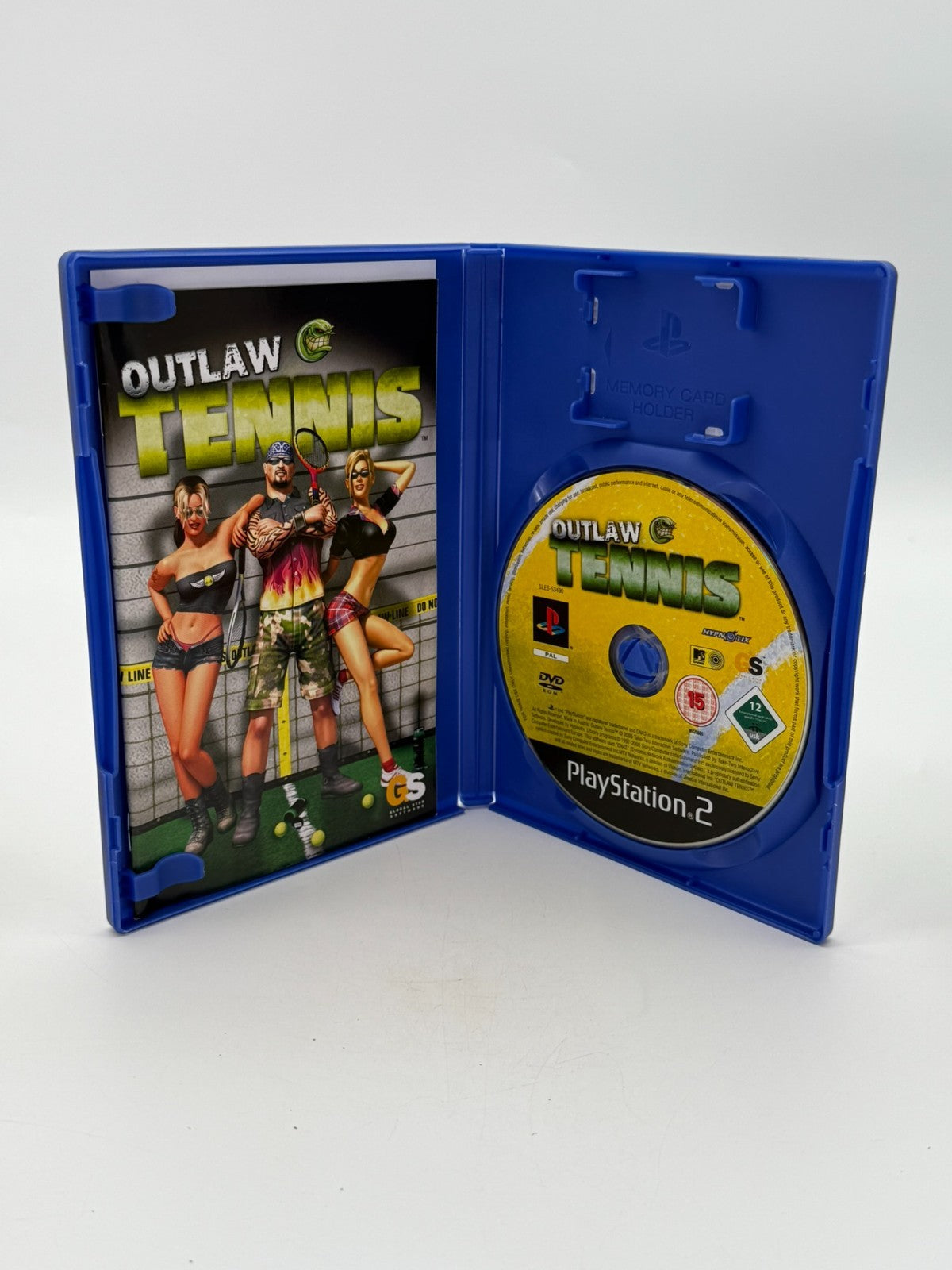Outlaw Tennis Sony Playstation 2 PS2 guter Zustand CIB OVP