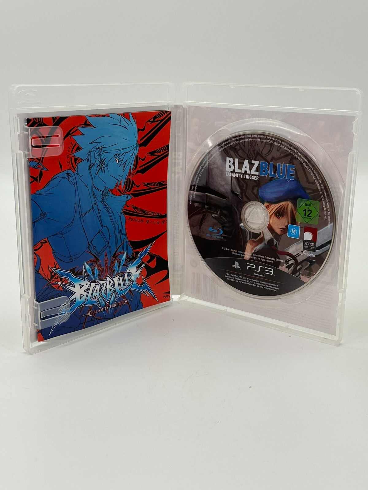 BlazBlue Calamity Trigger Sony Playstation 3 PS3 Very good condition CIB OVP
