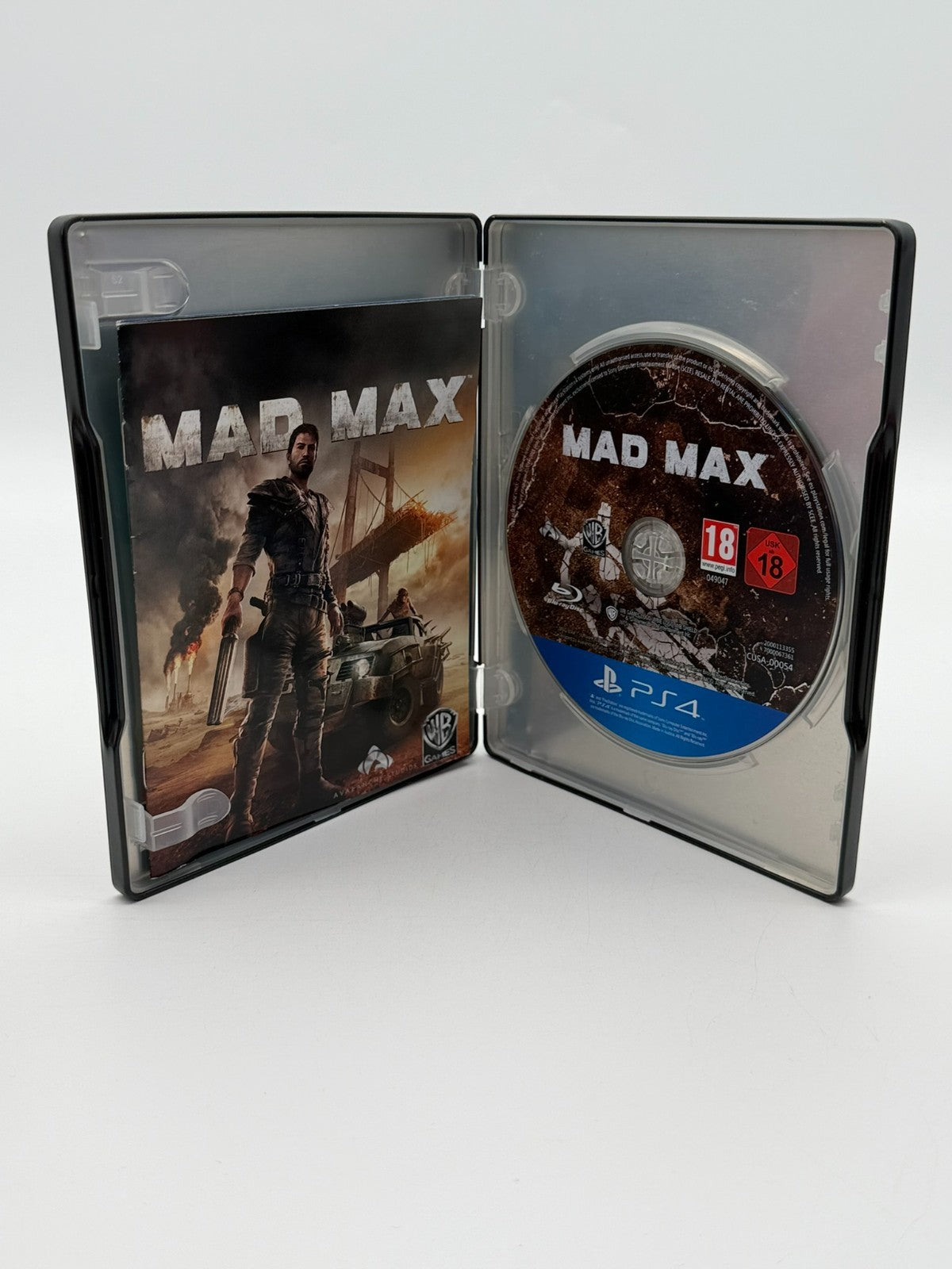 Mad Max + Steelbook Sony Playstation 4 bon état CIB OVP