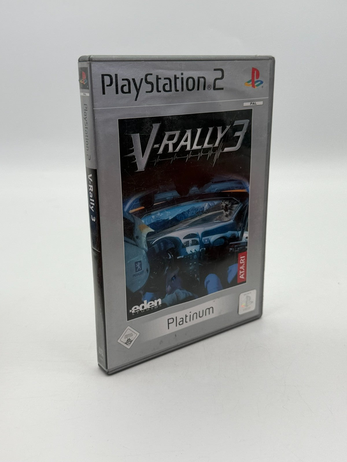 V-Rally 3 Sony Playstation 2guter Zustand CIB OVP