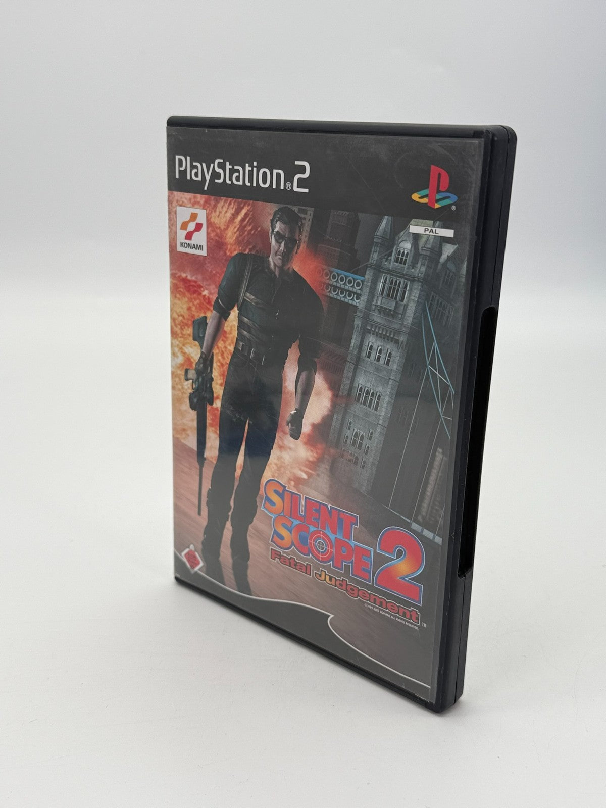 Silent Scope 2 Fatal Judgement Sony Playstation 2 guter Zustand CIB OVP