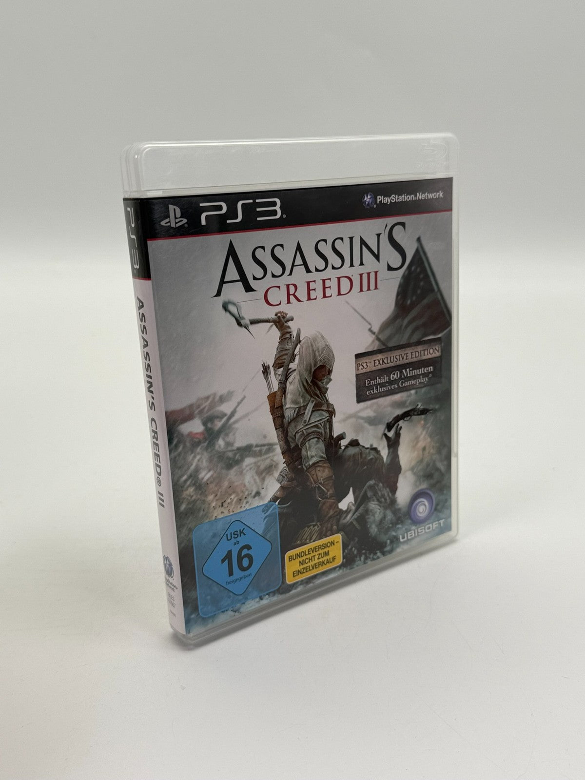 Assassins Creed III Sony Playstation 3 bon état complet en boîte